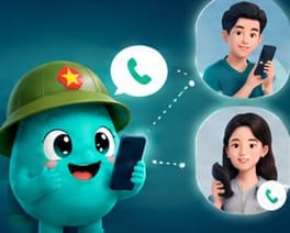 Asinu gọi lần lượt cho con trai và con gái